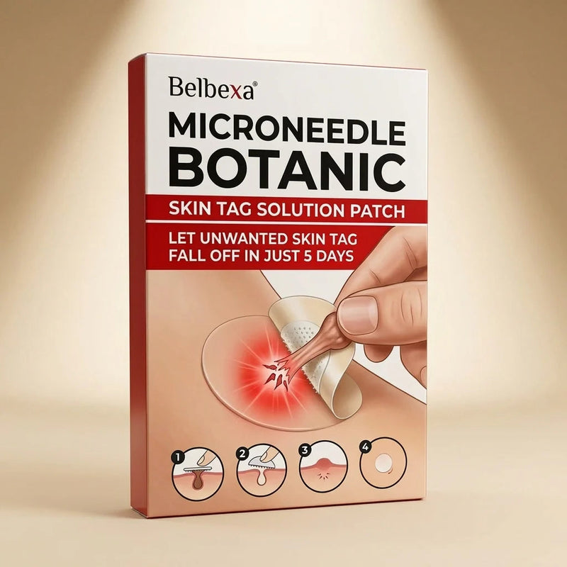 BelBexa™ ClearTag Microneedle skin tag patch
