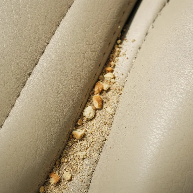 Car seat dust