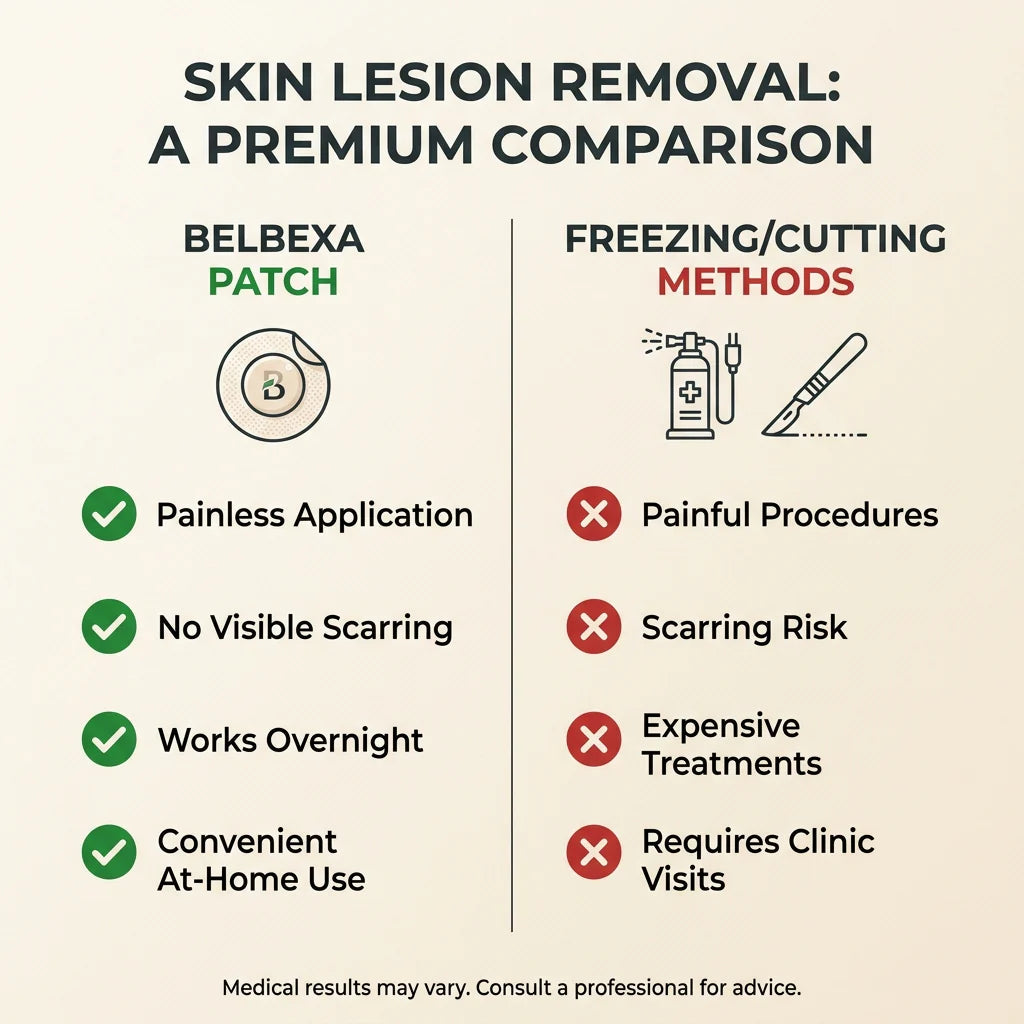 BelBexa™  ClearTag Microneedle skin tag patch