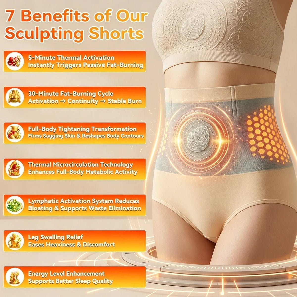 Berberine 4-in-1 Micro-Particle Shaper Shorts