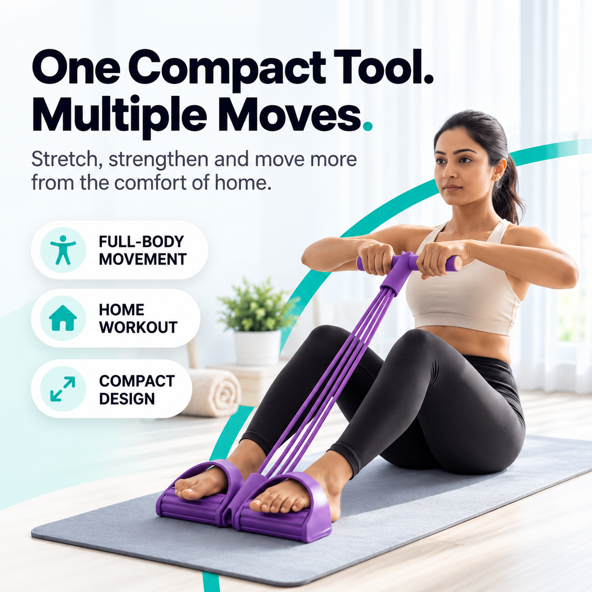Yoga Pedal Puller (Fitness Resistance Band)