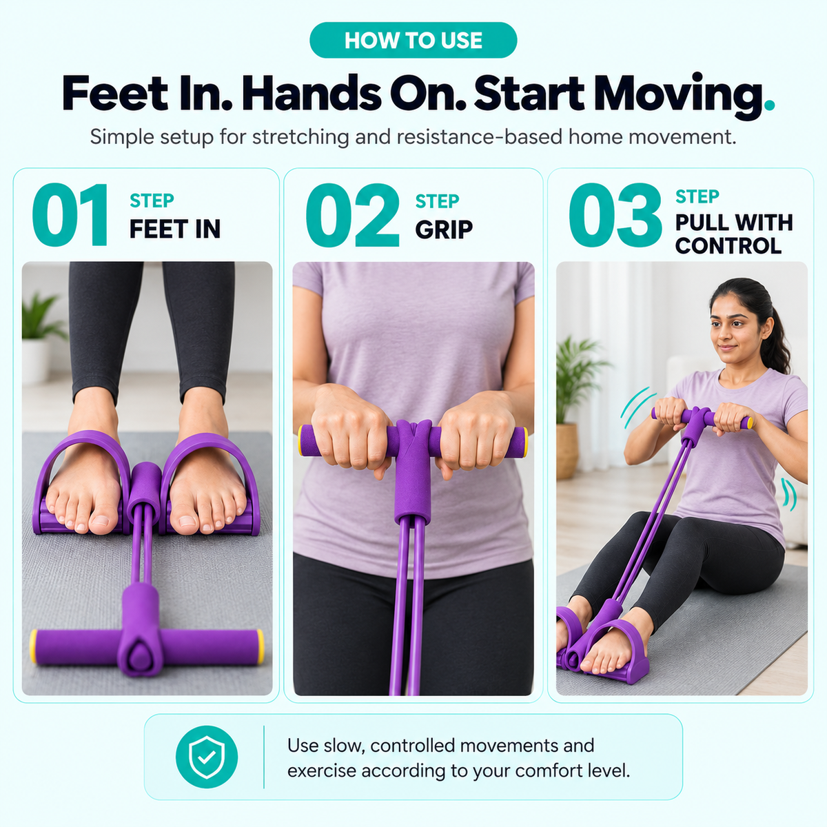 Yoga Pedal Puller (Fitness Resistance Band)