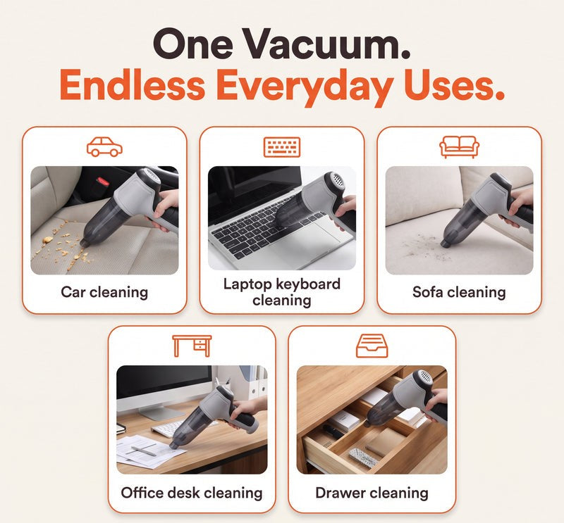Wireless Powerful Portable Vacuum cleaner
