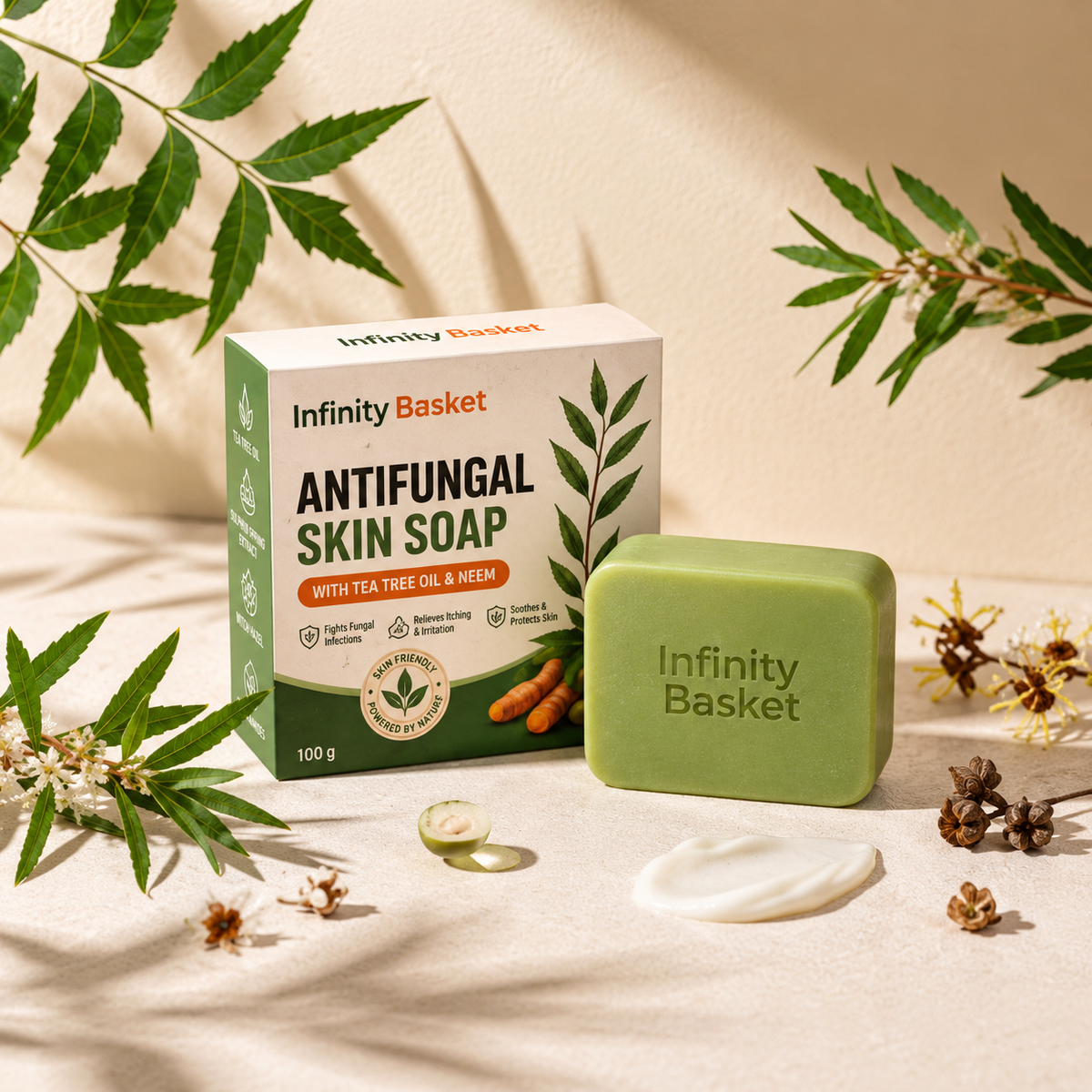Antifungal Skin Soap – Infinity Basket India