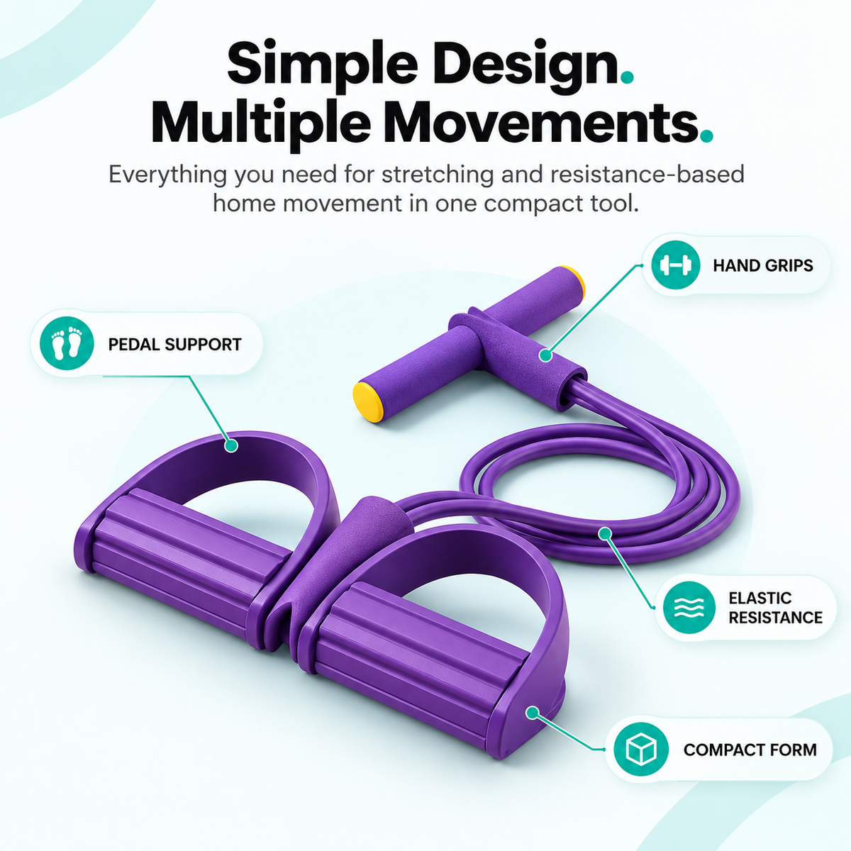 Yoga Pedal Puller (Fitness Resistance Band)