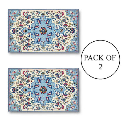 Anti Skid Printed Door Mat (Pack of 2)