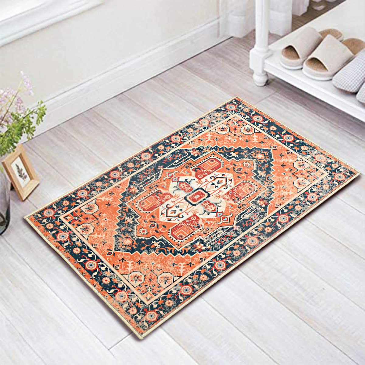 Anti Skid Printed Door Mat (Pack of 2)