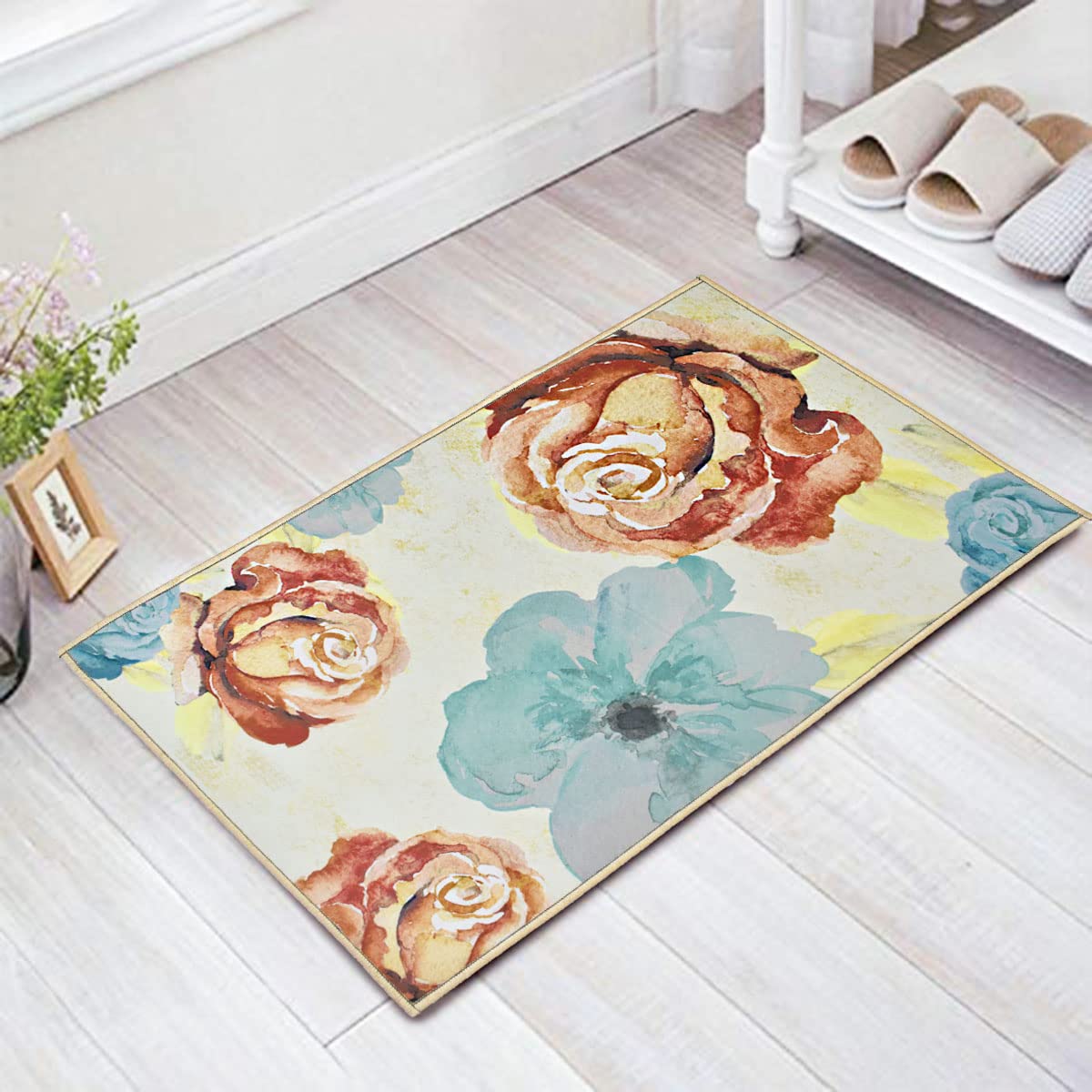 Anti Skid Printed Door Mat (Pack of 2)