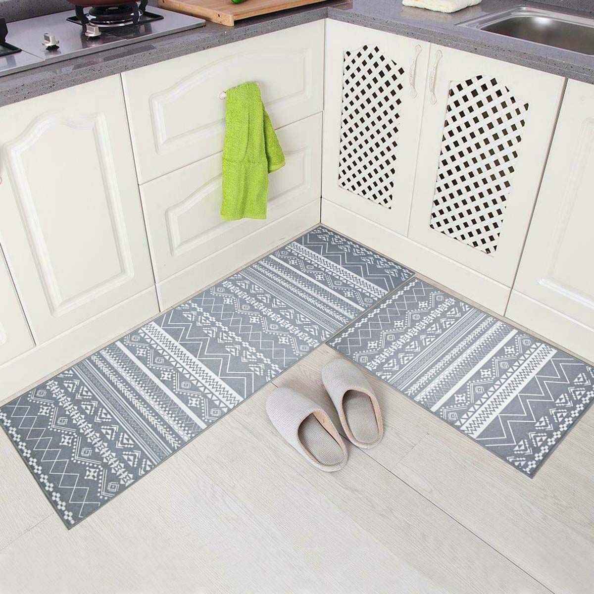 Kitchen Printed Non-Slip Carpet™ - 2 Pieces set