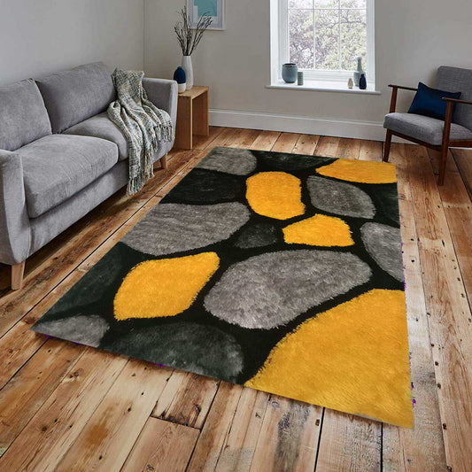 Luxury Microfiber Rugs™ - Super Soft - Yellow Stone